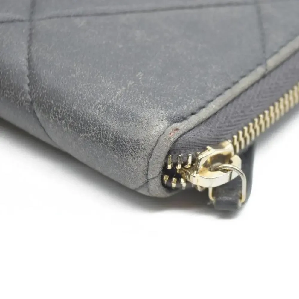 Chanel 2021 Interlocking CC Logo Continental Wallet